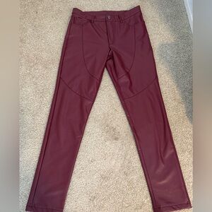 Forever 21 Women's Skinny Jeans - Burgundy